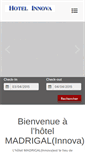 Mobile Screenshot of hotelinnovaparis.com